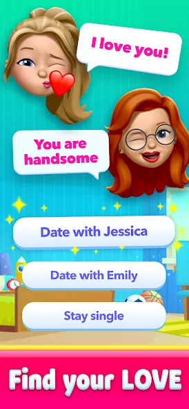Story Life Simulator: Idle Sim (Стри Лайф Симулятор) [МОД: Бесконечные деньги, Монеты и Мега MOD] Screenshot 2
