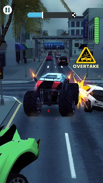 Rush Hour 3D: Car Game (Раш Час 3D) [МОД: Все открыто, Дополнительные деньги и Меню MOD] Screenshot 4