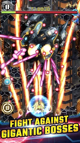 Lightning Fighter 2: Space War (Лайтнинг Файтер 2) [МОД: Много монет, Открытые уровни и Мега MOD] Screenshot 2