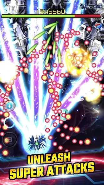 Lightning Fighter 2: Space War (Лайтнинг Файтер 2) [МОД: Много монет, Открытые уровни и Мега MOD] Screenshot 3