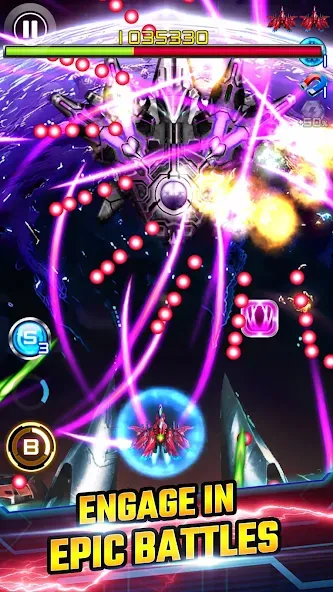 Lightning Fighter 2: Space War (Лайтнинг Файтер 2) [МОД: Много монет, Открытые уровни и Мега MOD] Screenshot 4