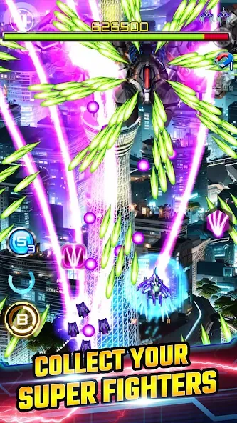Lightning Fighter 2: Space War (Лайтнинг Файтер 2) [МОД: Много монет, Открытые уровни и Мега MOD] Screenshot 5