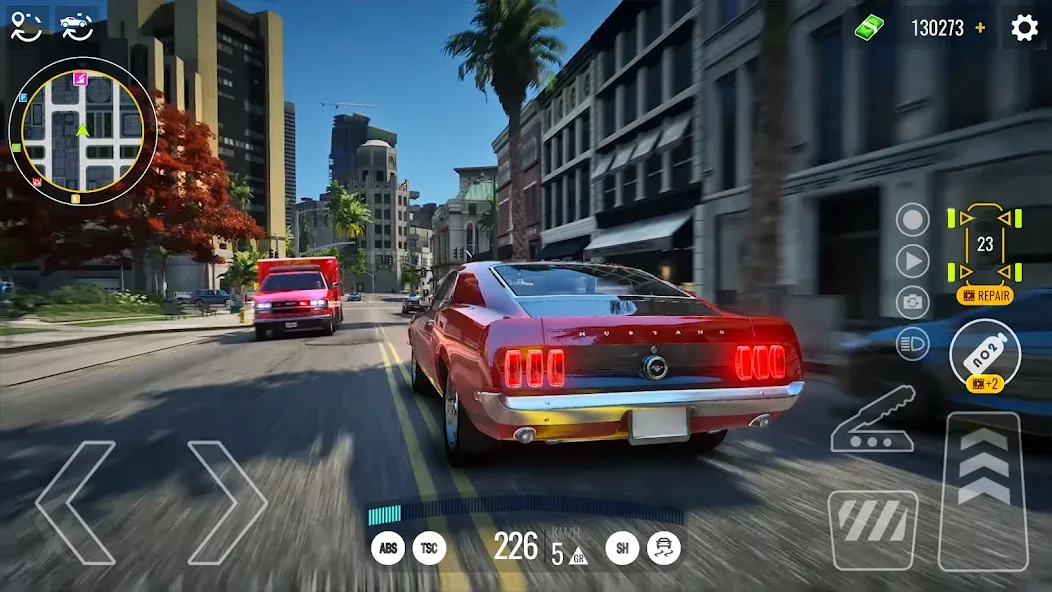 Driving Real Race City 3D (Драйвинг Реал Рейс Сити 3Д) [МОД: Бесконечные деньги, Монеты и Мега MOD] Screenshot 2