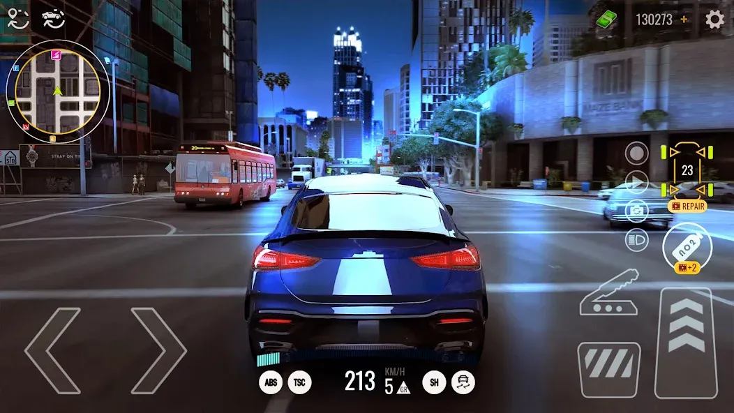 Driving Real Race City 3D (Драйвинг Реал Рейс Сити 3Д) [МОД: Бесконечные деньги, Монеты и Мега MOD] Screenshot 4