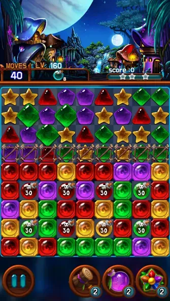 Jewel Galaxy (Джуэл Гэлакси) [МОД: Много монет, Открытые уровни и Мега MOD] Screenshot 3