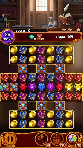 Jewel Magic Castle (Джуэл Мэджик Кэсл) [МОД: Бесконечные деньги, Монеты и Мега MOD] Screenshot 2