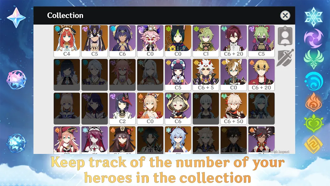 Wish Impact: Genshin Wish Sim (Уиш Импакт) [МОД: Много денег, Монет и Все открыто] Screenshot 4
