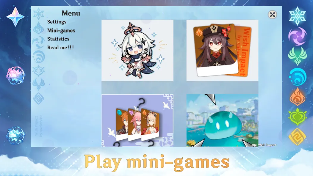 Wish Impact: Genshin Wish Sim (Уиш Импакт) [МОД: Много денег, Монет и Все открыто] Screenshot 5