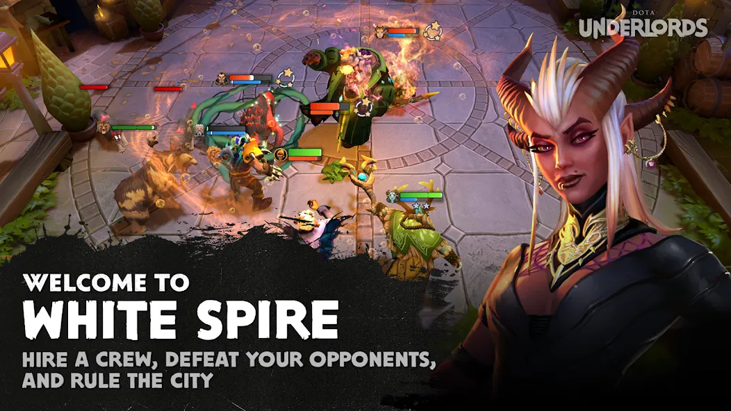 Dota Underlords (Дота Андерлордс) [МОД: Все открыто, Дополнительные деньги и Меню MOD] Screenshot 1