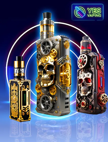 Virtual Vape Smoke Simulation (Виртуальное имитирование дыма от вэйпа) [МОД: Много денег, Монет и Все открыто] Screenshot 1