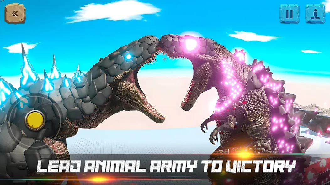 Animal Revolt Battle Simulator (Анимал Револьт Баттл Симулятор) [MOD: Мод Меню/Взлом] - Скриншот 1