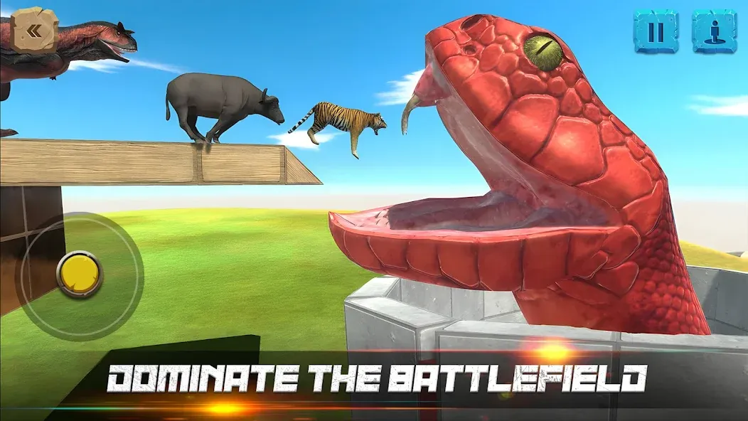 Animal Revolt Battle Simulator (Анимал Револьт Баттл Симулятор) [MOD: Мод Меню/Взлом] - Скриншот 3