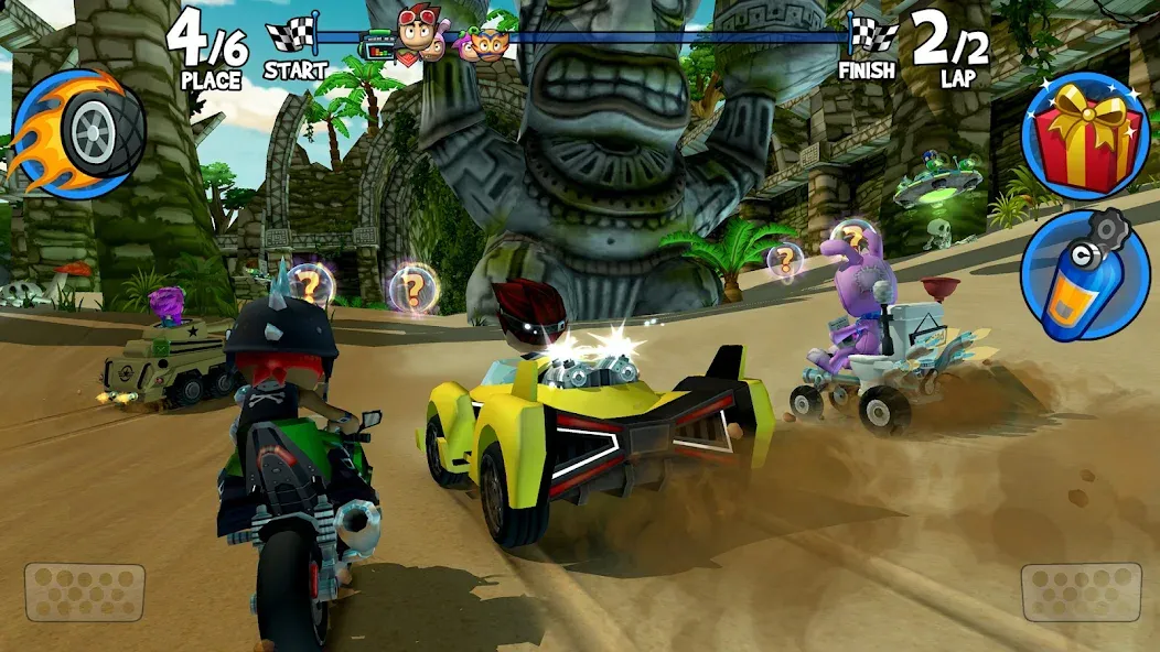 Beach Buggy Racing 2 (Бич Багги Рейсинг 2) [МОД: Деньги, Монеты и Меню MOD] Screenshot 1