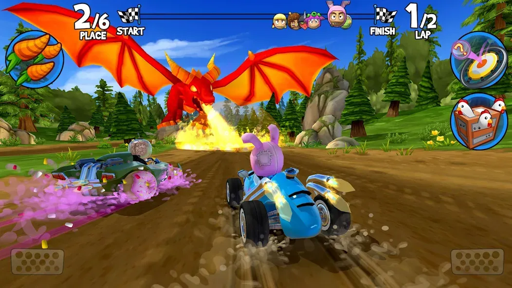 Beach Buggy Racing 2 (Бич Багги Рейсинг 2) [МОД: Деньги, Монеты и Меню MOD] Screenshot 5