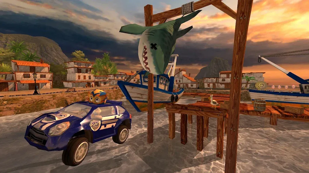 Beach Buggy Racing (Бич Багги Рейсинг) [МОД: Много монет, Открытые уровни и Мега MOD] Screenshot 5