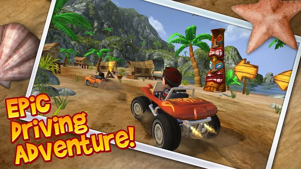 Beach Buggy Blitz (Бич Багги Блиц) [МОД: Деньги, Монеты и Меню MOD] Screenshot 1