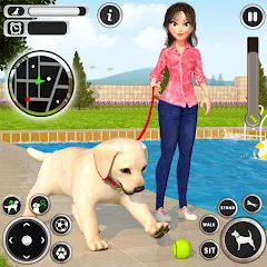 Скачать Dog Simulator Pet Dog Games 3D [МОД: Деньги, Монеты и Меню MOD] | Взлом Dog Simulator Pet Dog Games 3D на Андроид