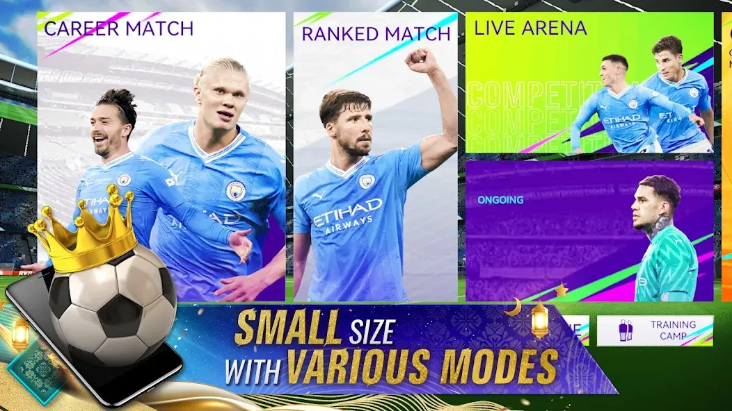 Total Football - Soccer Game (Тотал футбол) [МОД: Меню, Бесконечные монеты и Открытые уровни] Screenshot 5