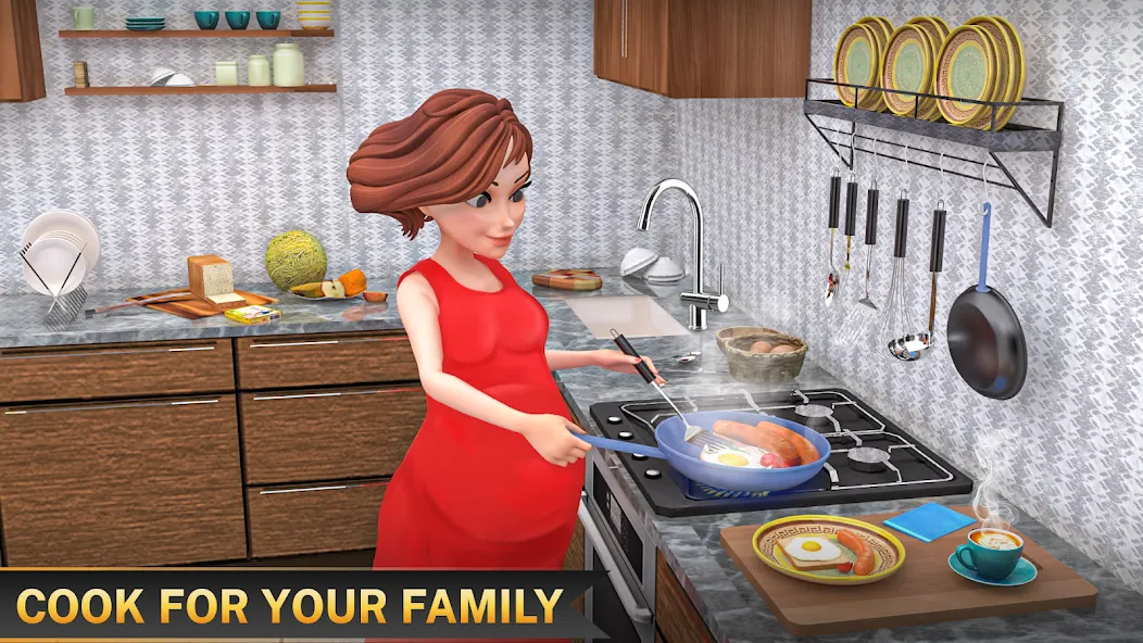 The Mother Sim Life Mom Games [МОД: Бесконечные деньги, Монеты и Мега MOD] Screenshot 4