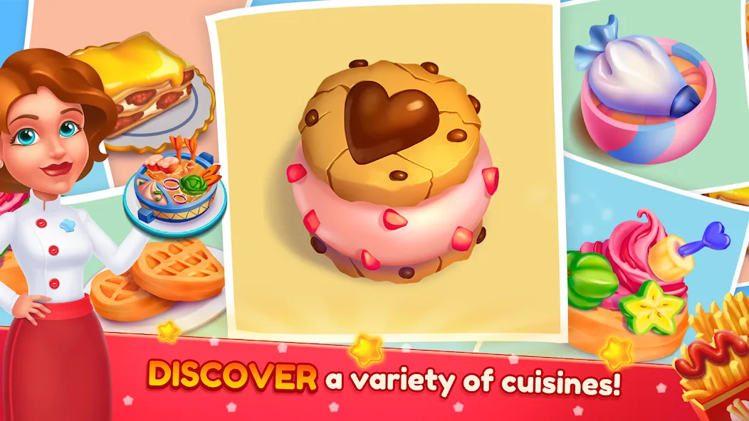 Cooking Artist: Kitchen Game (Кукинг Артист) [МОД: Много монет, Открытые уровни и Мега MOD] Screenshot 3