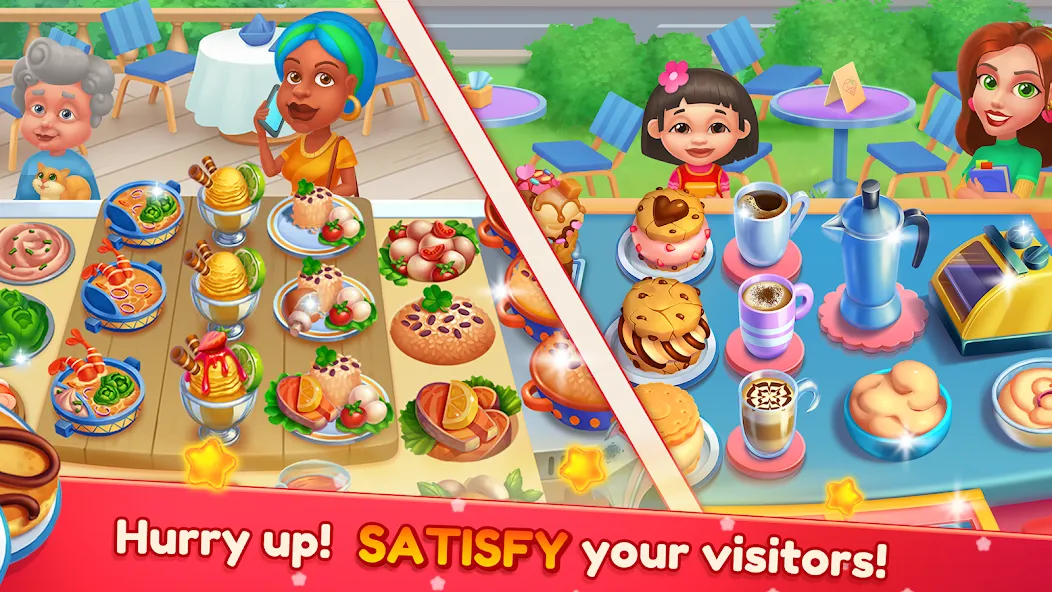 Cooking Artist: Kitchen Game (Кукинг Артист) [МОД: Много монет, Открытые уровни и Мега MOD] Screenshot 4