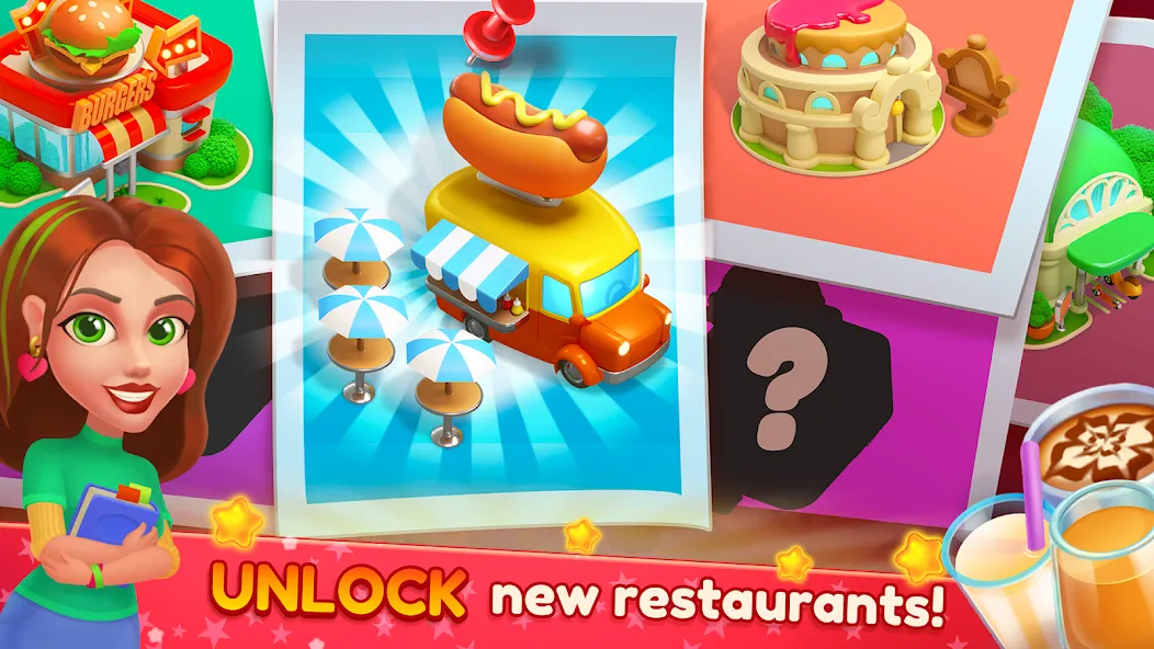 Cooking Artist: Kitchen Game (Кукинг Артист) [МОД: Много монет, Открытые уровни и Мега MOD] Screenshot 5