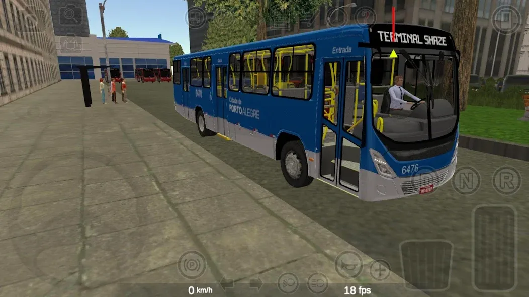 Proton Bus Simulator Urbano (Протон автобусный симулятор ) [МОД: Бесконечные деньги, Монеты и Мега MOD] Screenshot 3