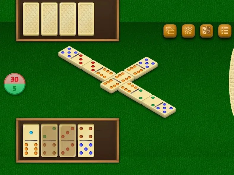 Dominoes (Домино) [МОД: Деньги, Монеты и Меню MOD] Screenshot 3
