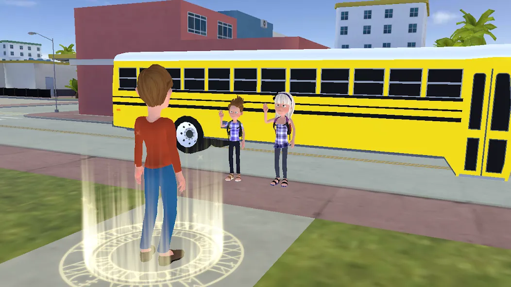 Super Dad Virtual : Happy Game [МОД: Много денег, Монет и Все открыто] Screenshot 2