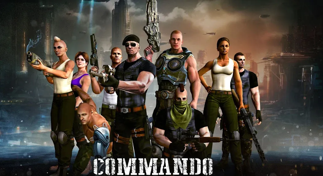 V Commando shooting [МОД: Бесконечные деньги, Монеты и Мега MOD] Screenshot 4