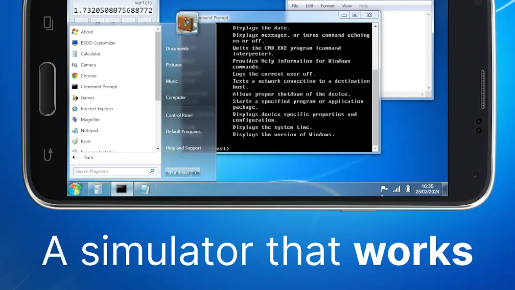 Win7 Simu (Вин7 Симу) [МОД: Бесконечные деньги, Монеты и Мега MOD] Screenshot 2