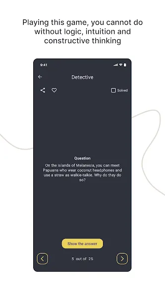 Kit - Yes or no puzzles (Кит) [МОД: Много монет, Открытые уровни и Мега MOD] Screenshot 3