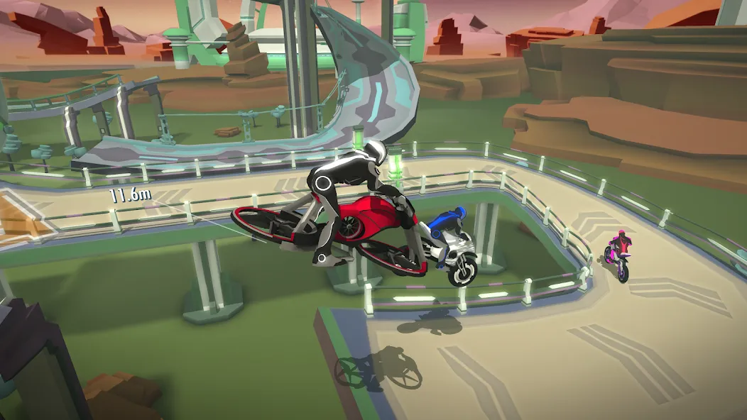 Gravity Rider Zero (Гравити Райдер Зеро) [МОД: Все открыто, Дополнительные деньги и Меню MOD] Screenshot 4