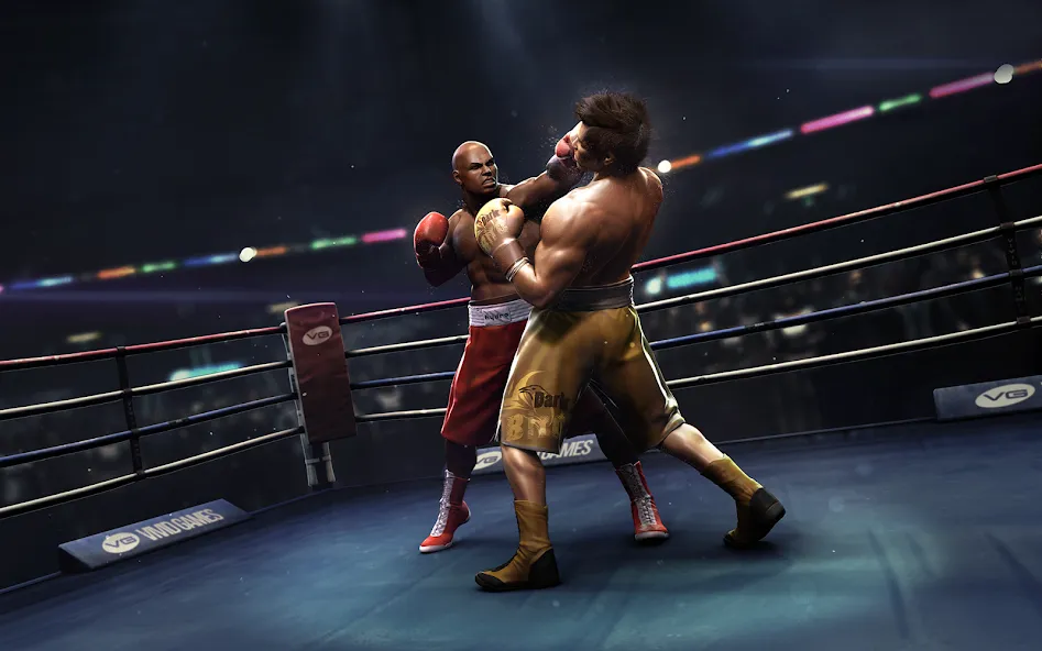 Real Boxing – Fighting Game (Реал Боксинг) [МОД: Меню, Бесконечные монеты и Открытые уровни] Screenshot 1