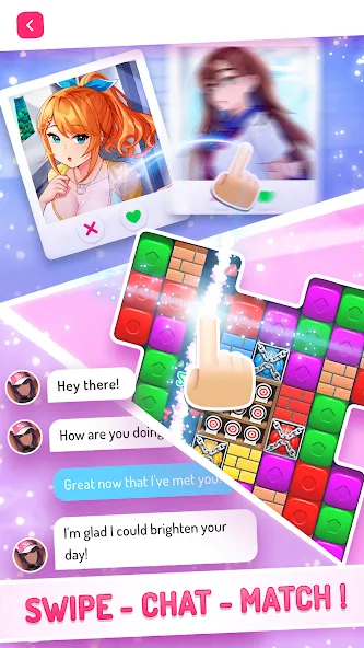 Eroblast: Waifu Dating Sim (Эробласт) [МОД: Деньги, Монеты и Меню MOD] Screenshot 1
