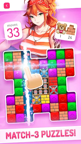 Eroblast: Waifu Dating Sim (Эробласт) [МОД: Деньги, Монеты и Меню MOD] Screenshot 3