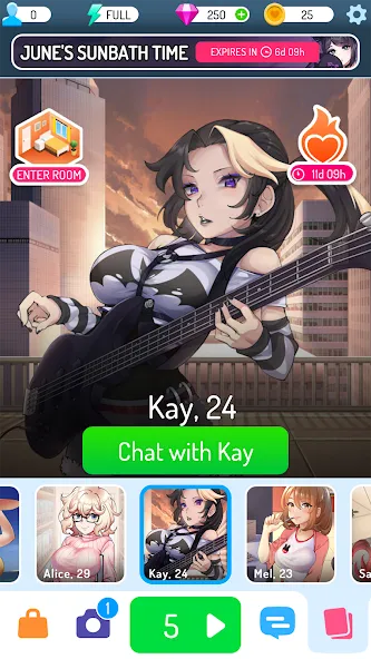 Eroblast: Waifu Dating Sim (Эробласт) [МОД: Деньги, Монеты и Меню MOD] Screenshot 4