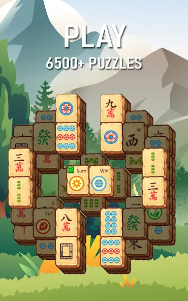 Mahjong Treasure Quest: Tile! [МОД: Бесконечные деньги, Монеты и Мега MOD] Screenshot 1