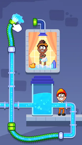 Flow Legends: Pipe Games (Флоу Легенды) [МОД: Меню, Бесконечные монеты и Открытые уровни] Screenshot 1