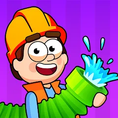 Скачать Flow Legends: Pipe Games (Флоу Легенды) [МОД: Меню, Бесконечные монеты и Открытые уровни] | Взлом Flow Legends: Pipe Games на Андроид