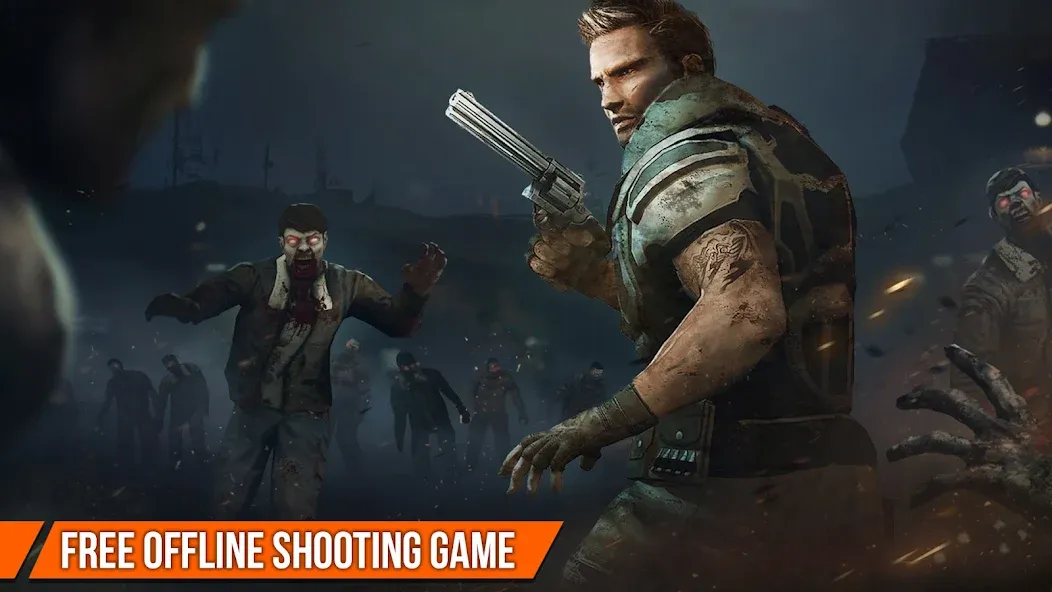 Dead Target: Zombie Games 3D [МОД: Все открыто, Дополнительные деньги и Меню MOD] Screenshot 5