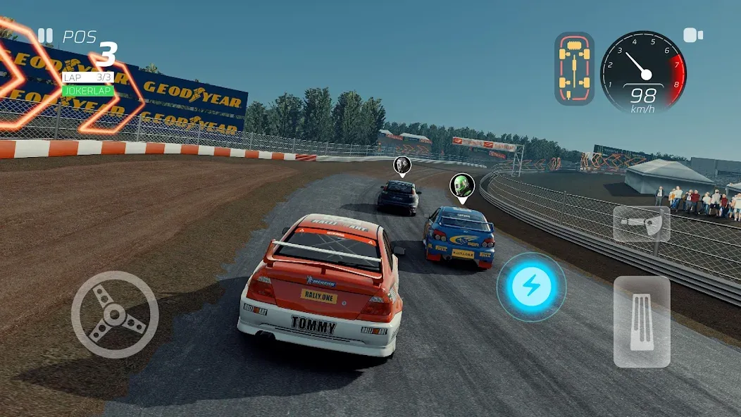 Rally One : Race to glory (Ралли ОДИН) [МОД: Все открыто, Дополнительные деньги и Меню MOD] Screenshot 5