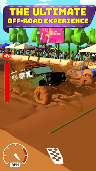 Mud Racing: 4х4 Off-Road (Мад Рейсинг) [МОД: Все открыто, Дополнительные деньги и Меню MOD] Screenshot 2