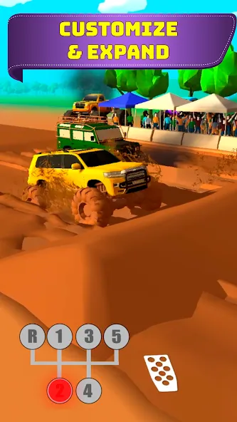 Mud Racing: 4х4 Off-Road (Мад Рейсинг) [МОД: Все открыто, Дополнительные деньги и Меню MOD] Screenshot 5