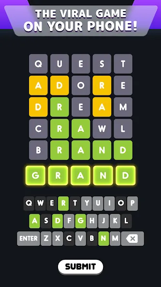 Wordle! [МОД: Много денег, Монет и Все открыто] Screenshot 1