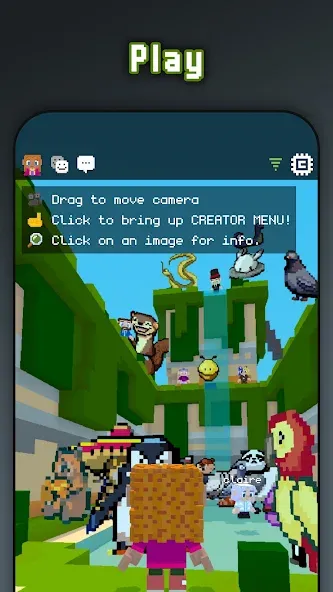 Cubzh (Сюбж) [МОД: Все открыто, Дополнительные деньги и Меню MOD] Screenshot 2