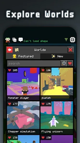 Cubzh (Сюбж) [МОД: Все открыто, Дополнительные деньги и Меню MOD] Screenshot 3