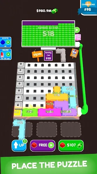 Button Fever (Баттон Фивер) [МОД: Все открыто, Дополнительные деньги и Меню MOD] Screenshot 1