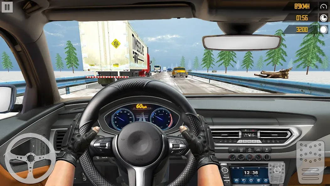 VR Traffic Racing In Car Drive (ВР Трафик Гонки на Автомобиле Вождения) [MOD: Premium/Unlocked] - Скриншот 5