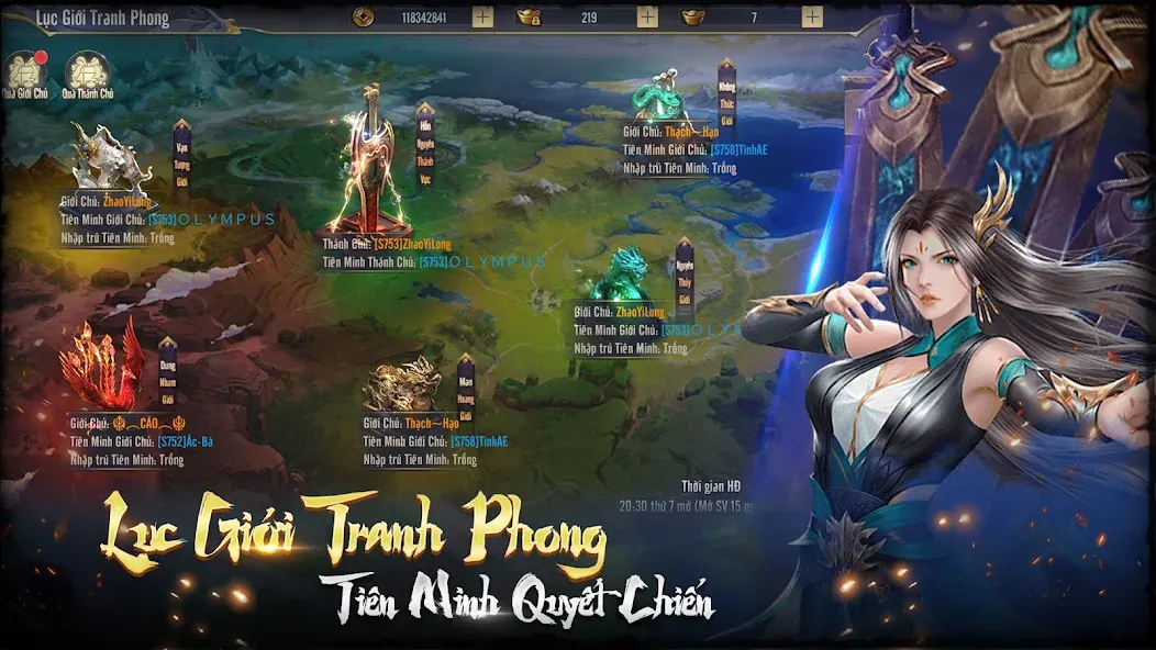Trảm Tiên Quyết - Tru Tiên 5.0 [МОД: Деньги, Монеты и Меню MOD] Screenshot 2
